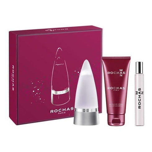 Rochas Rochas Man Gift Set 100ml EDT + 20ml EDT + 100ml Shower Gel